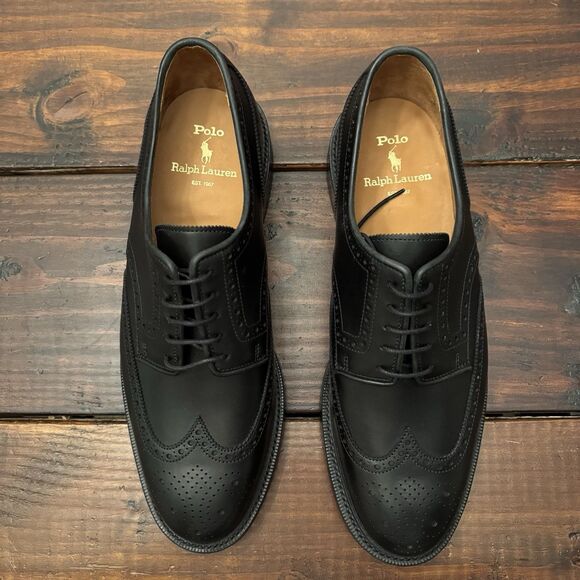 Polo Ralph Lauren Brenton Wingtip Oxford Dress Shoes